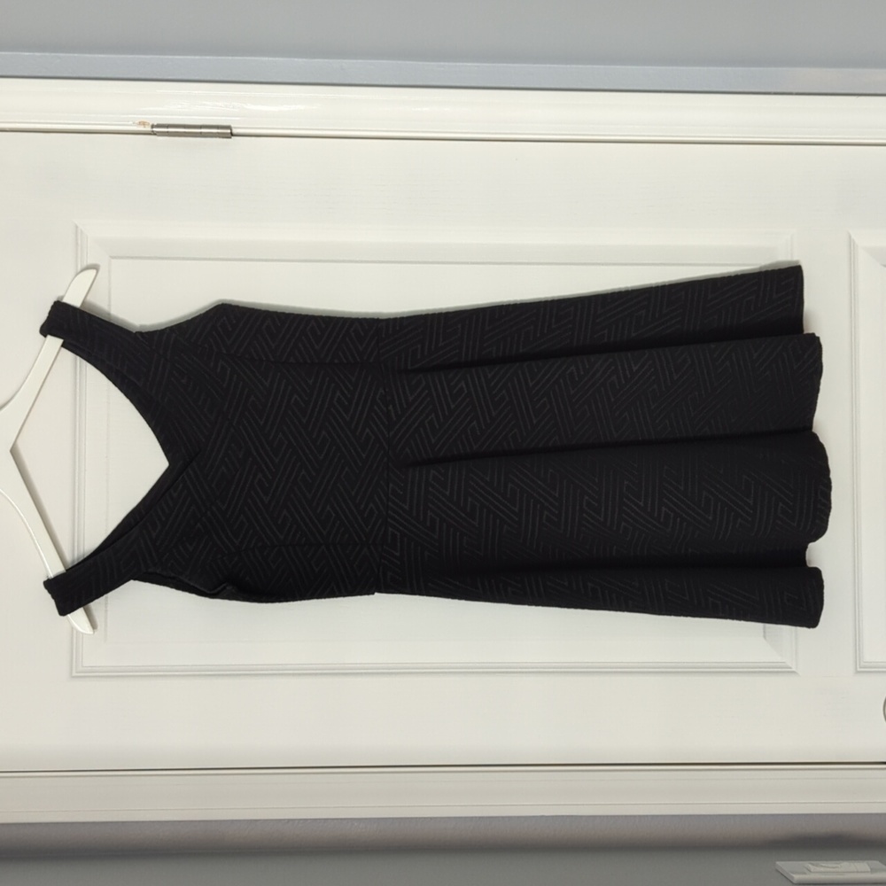 Black A-Line Castro Dress